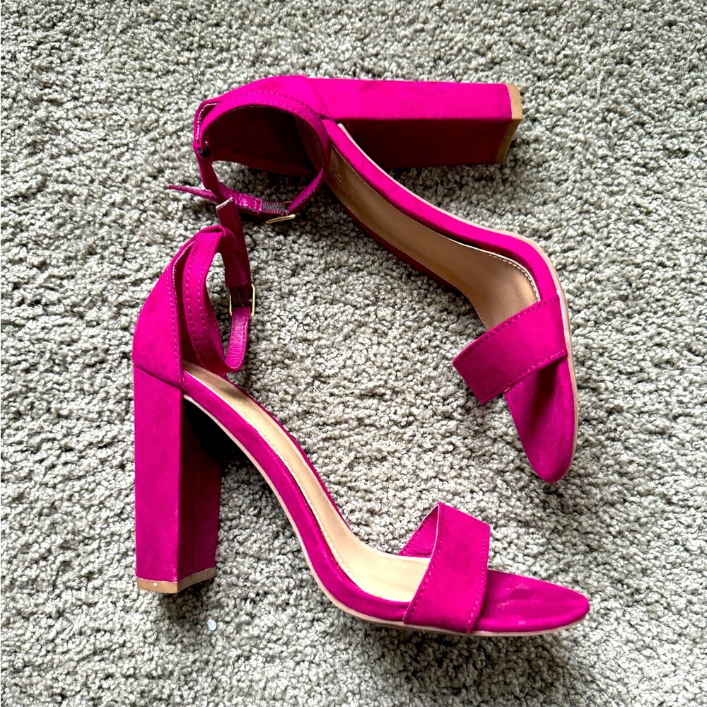Charlotte Russe Block Heel Sandals